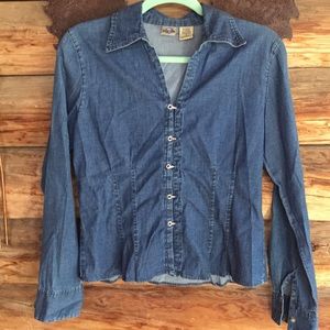 Vintage Shaver Lake Casuals denim shirt